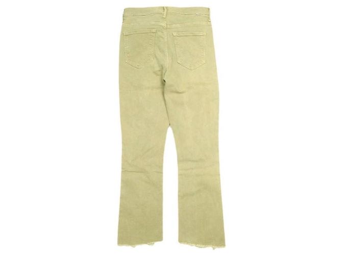 Autre Marque Pantalones vaqueros MOTHER THE INSIDER CROP STEP FRAY Beige - vista 2