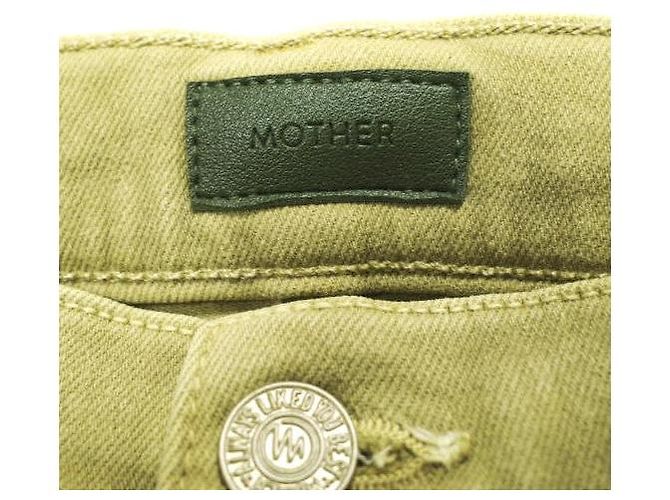 Autre Marque Pantalones vaqueros MOTHER THE INSIDER CROP STEP FRAY Beige - vista 7
