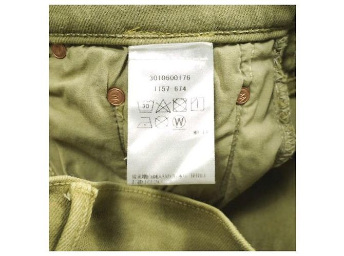 Autre Marque Pantalones vaqueros MOTHER THE INSIDER CROP STEP FRAY Beige - vista 8