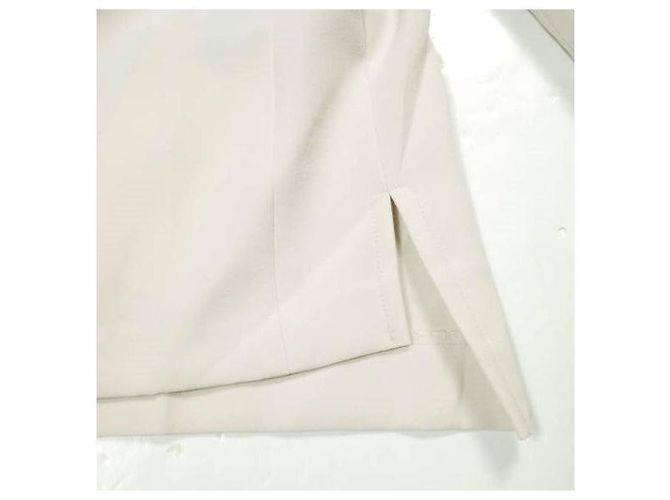 Autre Marque CEaRET Tack Rüschenbluse aus Polyester Beige - Ansicht 7