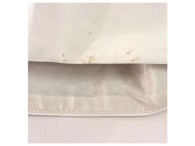 Autre Marque CEaRET Tack Rüschenbluse aus Polyester Beige - Ansicht 9