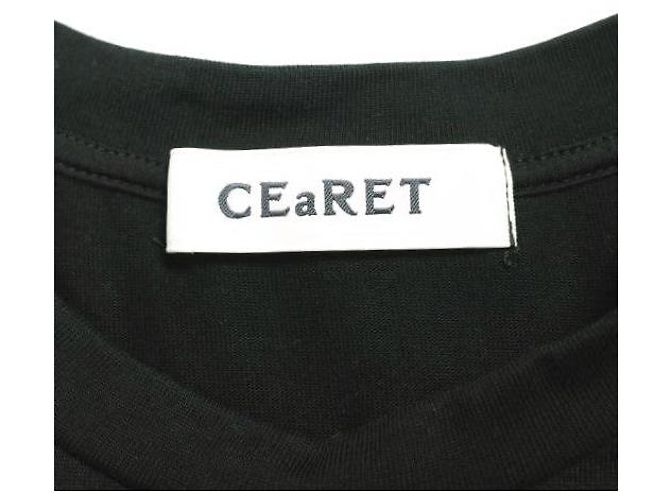 Autre Marque T-shirt in cotone con stampa logo CEaRET - vista 3