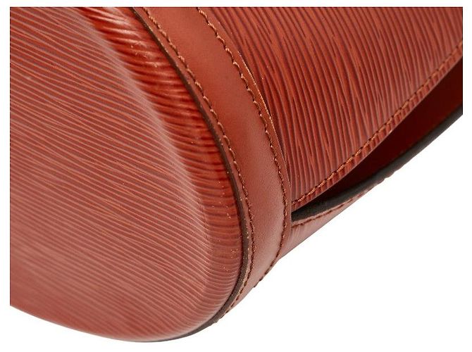 Borsa a Spalla Louis Vuitton Cluny Epi Marrone - vista 4