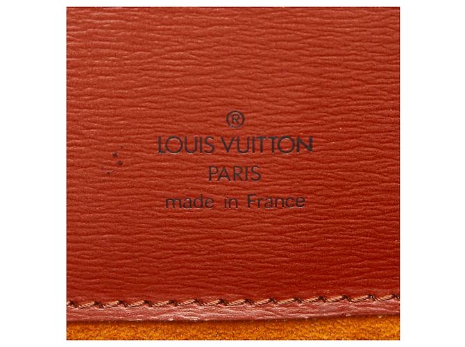 Borsa a Spalla Louis Vuitton Cluny Epi Marrone - vista 8
