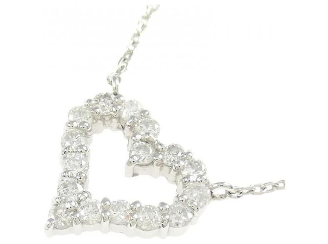 Autre Marque Collana in platino 850 e diamante Argento - vista 3
