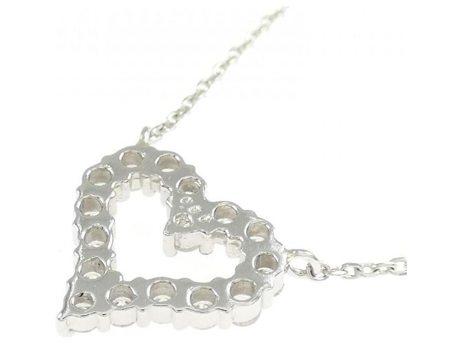 Autre Marque Collana in platino 850 e diamante Argento - vista 4
