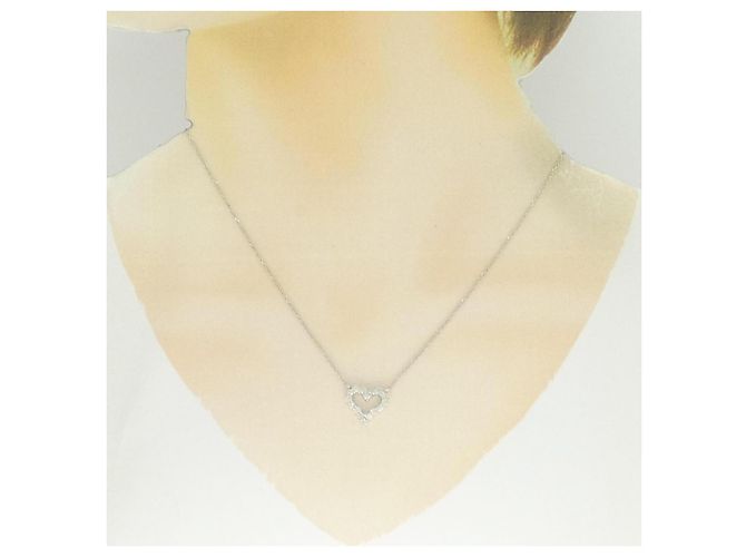 Autre Marque Collana in platino 850 e diamante Argento - vista 6