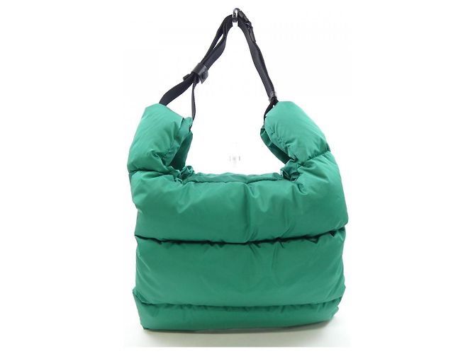 Borsa Tote Moncler NEW LEGERE Verde - vista 3