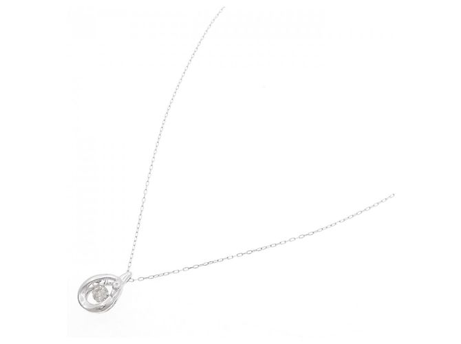 Autre Marque Collana con Diamanti Au750 Argento - vista 2