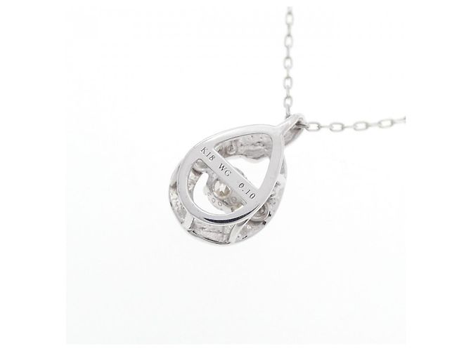 Autre Marque Collana con Diamanti Au750 Argento - vista 4
