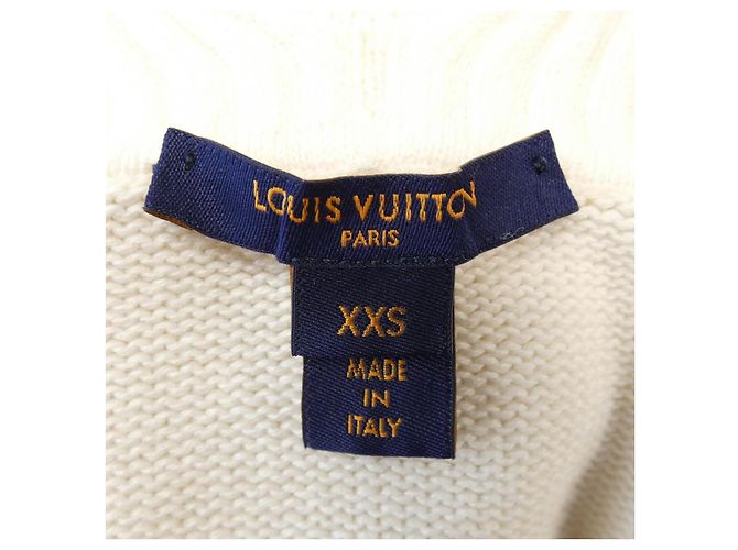 Louis Vuitton FNKL24PU7 Punto de cachemira Blanco - vista 4