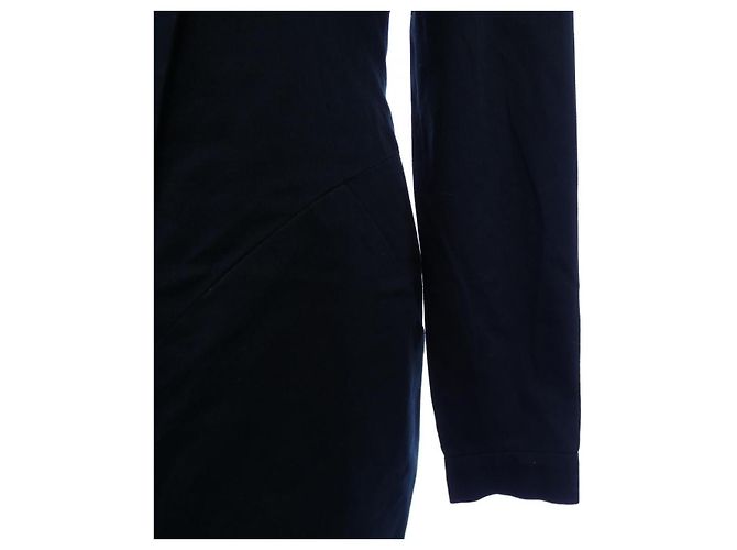 Timeless Chanel Kleid Blau Marineblau - Ansicht 6