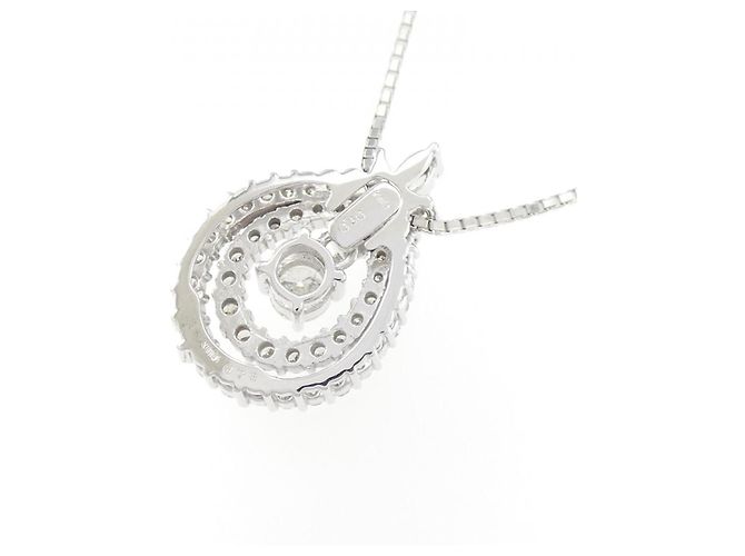 Autre Marque Collana 2-way in oro bianco Au750 e diamanti Argento - vista 4
