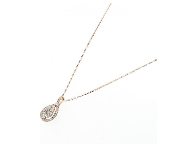 Autre Marque Collana con diamante Au750 Rosa - vista 2