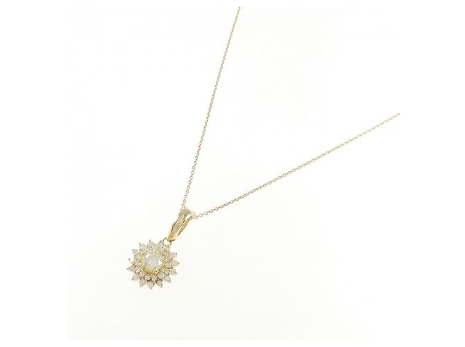 Autre Marque Collana con Diamanti Au750 D'oro - vista 2