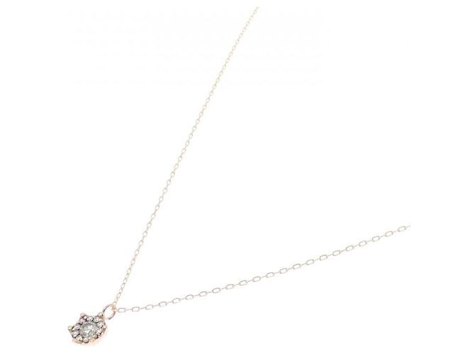 Autre Marque Collana con Diamanti Au750 Rosa - vista 2