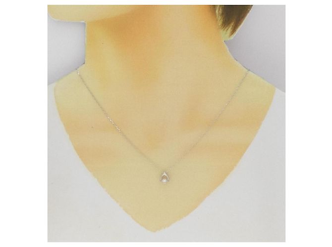 Autre Marque Collana di Diamanti Pt900/Pt850 Argento - vista 6