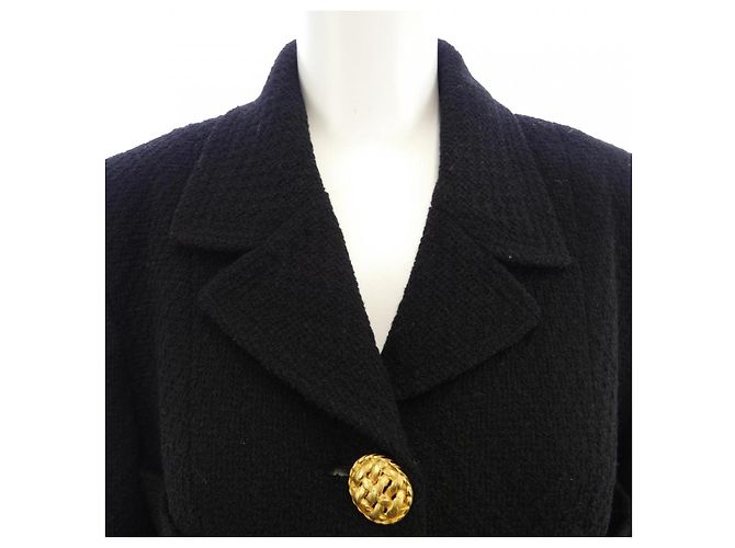 Timeless Giacca Chanel Vintage Nero - vista 4