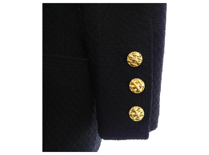 Timeless Giacca Chanel Vintage Nero - vista 5