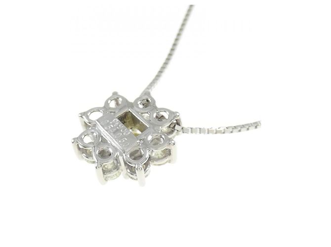 Autre Marque Collana in platino e diamanti Argento - vista 4
