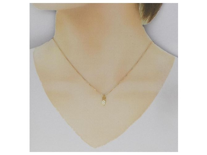 Autre Marque Collana con Diamanti Au750 D'oro - vista 6