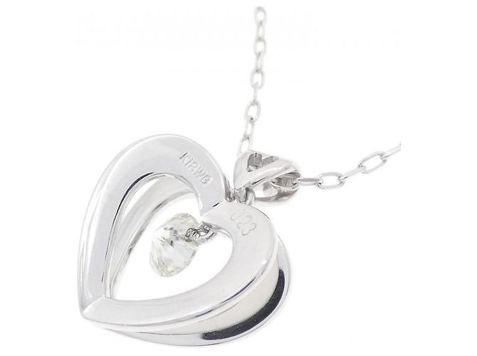 Autre Marque Collana in oro bianco Au750 e diamanti Argento - vista 4