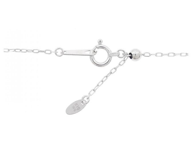 Autre Marque Collana in oro bianco Au750 e diamanti Argento - vista 5