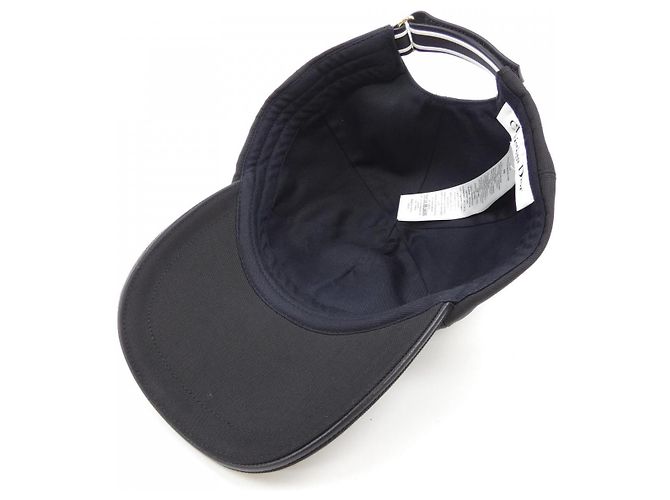 Christian Dior Baumwollkappe Schwarz - Ansicht 5