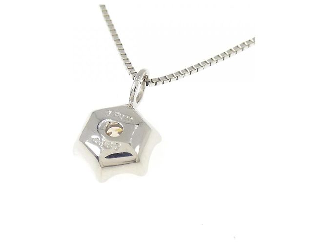 Autre Marque Collana in platino e diamanti Argento - vista 4