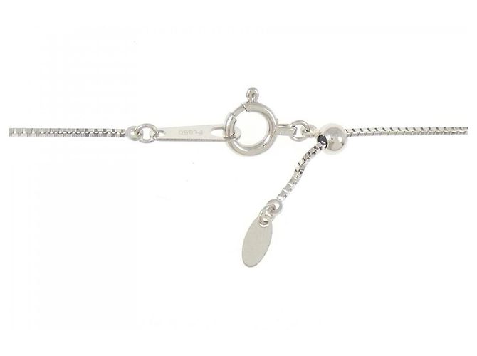 Autre Marque Collana in platino e diamanti Argento - vista 5