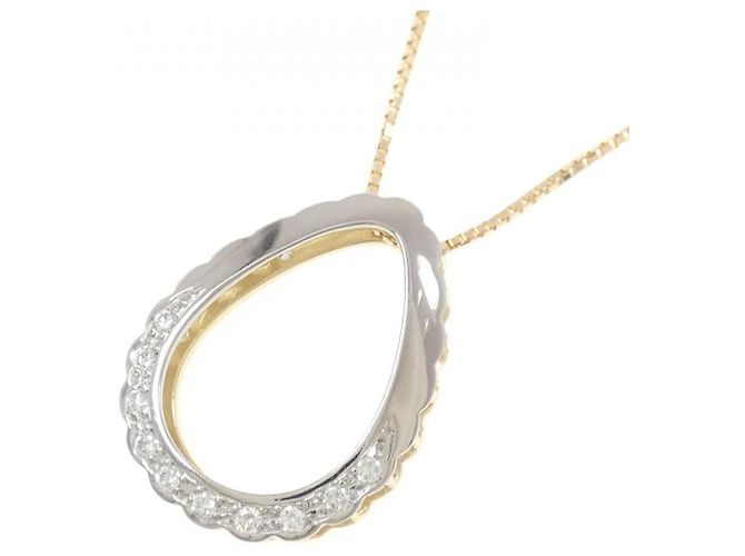 Autre Marque Collana con Diamanti Au750 D'oro - vista 4