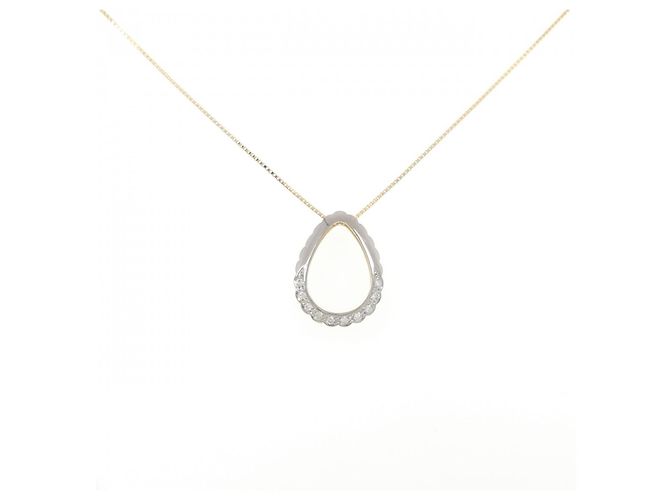 Autre Marque Collana con Diamanti Au750 D'oro - vista 6