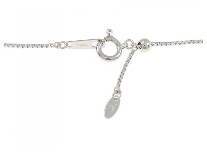 Autre Marque Collana in platino e diamanti Argento - vista 5