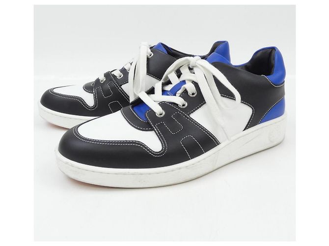 Hermès Sneakers Hermes Nero Bianco Blu - vista 3