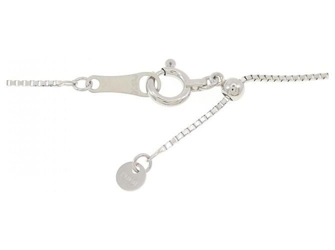 Autre Marque Collana di Diamanti PT900 PT850 Argento - vista 5