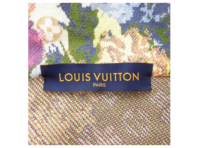 Sudadera con capucha Louis Vuitton Rosa Beige Verde - vista 4