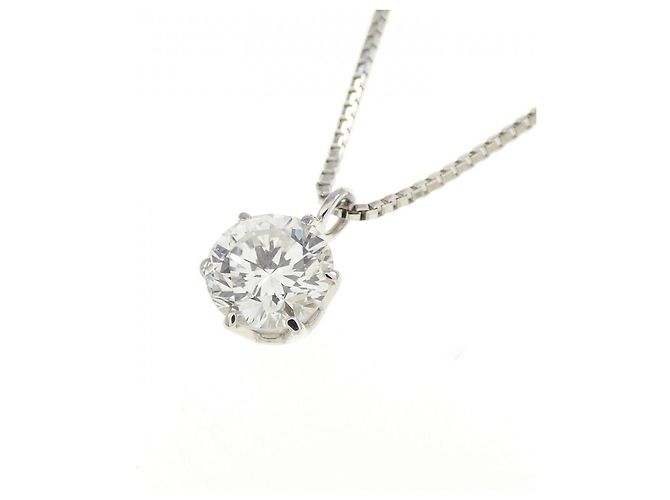 Autre Marque Collana in platino e diamanti Argento - vista 3