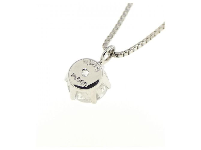 Autre Marque Collana in platino e diamanti Argento - vista 4