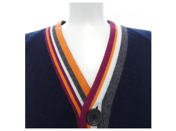Hermès Cárdigan de cachemira Hermes Azul Azul marino - vista 5