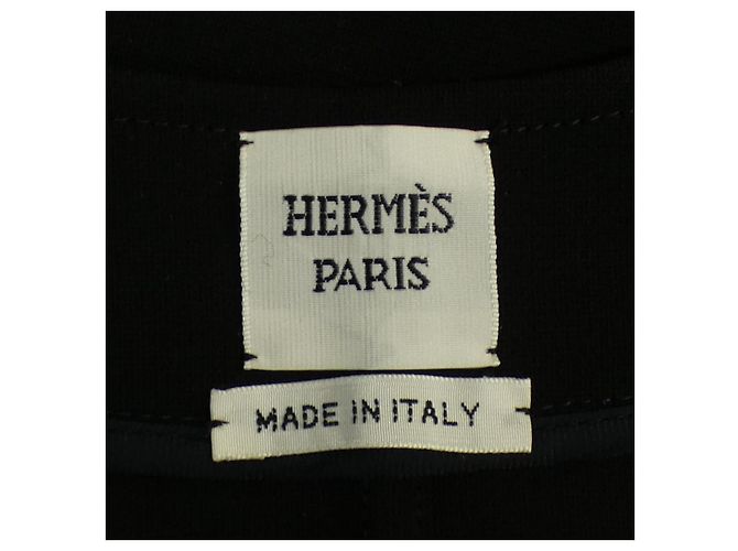 Hermès 3E0203DJ Collarless Jacket Wool Jacket Black - view 4