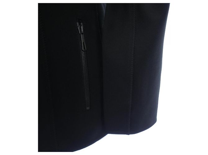 Hermès 3E0203DJ Collarless Jacket Wool Jacket Black - view 6