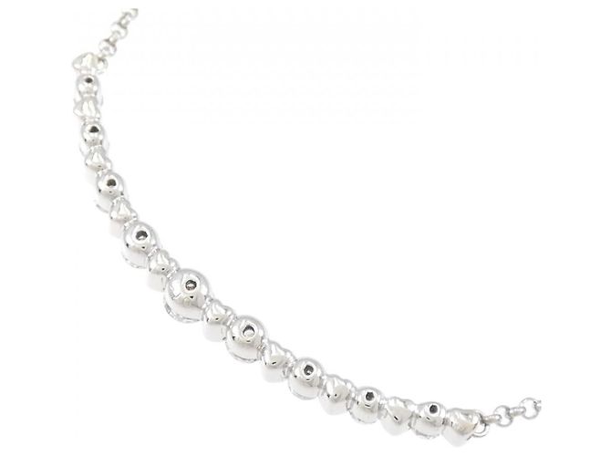 Autre Marque Collana di Diamanti PT900 PT850 Argento - vista 4