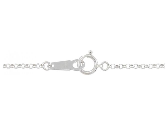 Autre Marque Collana di Diamanti PT900 PT850 Argento - vista 5