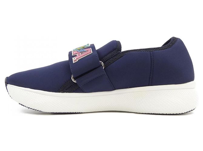 Prada 1S112I Sneaker Blau Marineblau - Ansicht 2