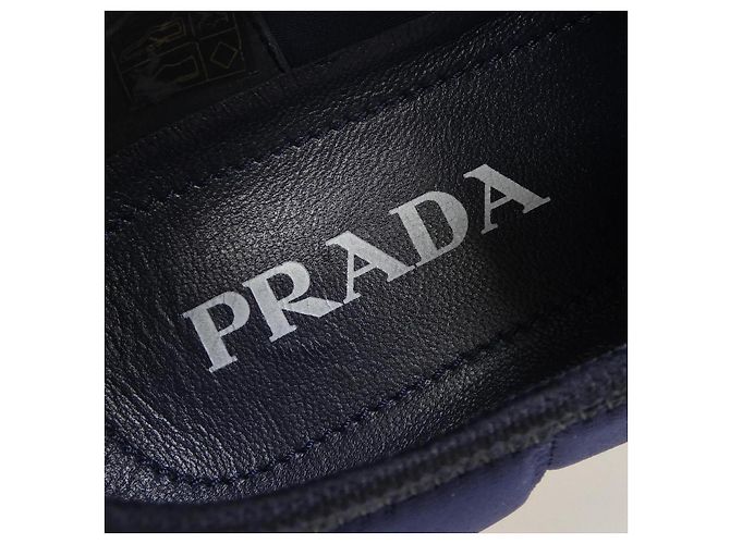 Prada 1S112I Sneaker Blau Marineblau - Ansicht 6