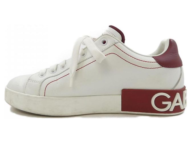 Dolce & Gabbana Sneakers Dolce&Gabbana Bianco Rosso - vista 2
