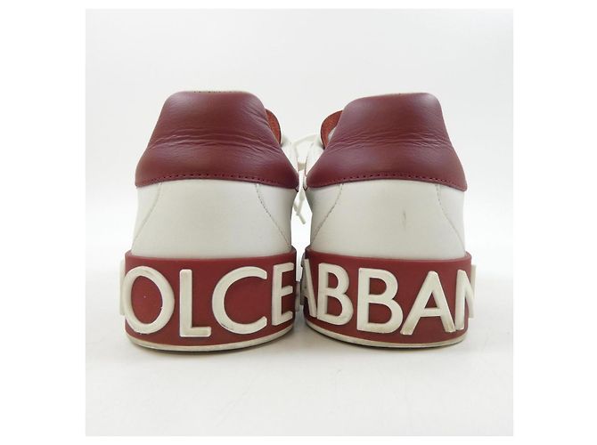 Dolce & Gabbana Sneakers Dolce&Gabbana Bianco Rosso - vista 5