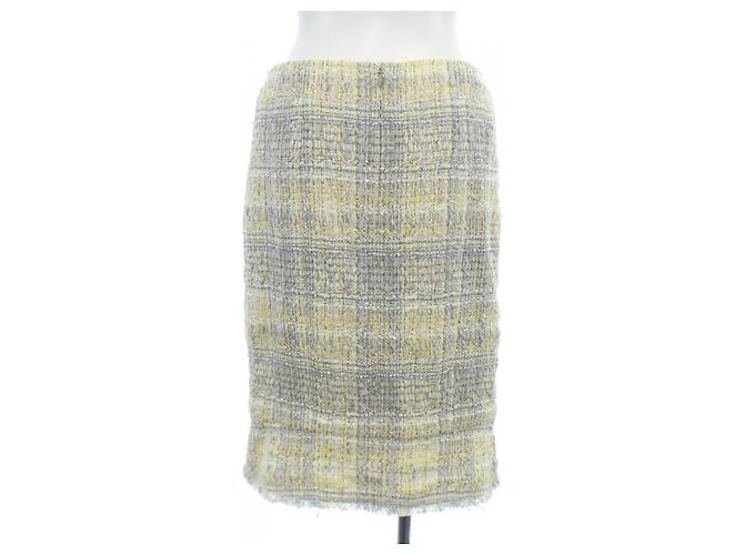 Timeless Gonna Chanel Marrone Giallo - vista 2