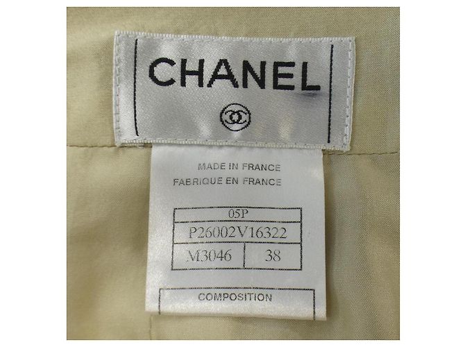 Timeless Gonna Chanel Marrone Giallo - vista 4