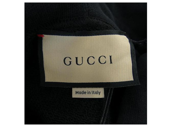 Gucci Hoodie 700117 XJEOT Schwarz - Ansicht 4